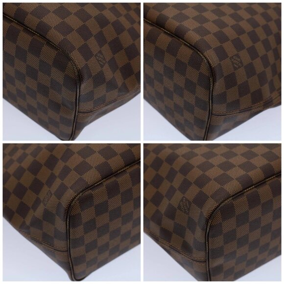 LOUIS VUITTON Damier Ebene Neverfull MM Tote Bag N51105 LV Auth ar10580SA - Picture 14 of 16